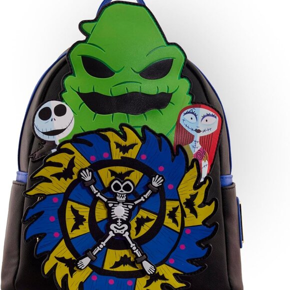 NWT Loungefly The Nightmare Before Christmas 30th Anniversary Backpack